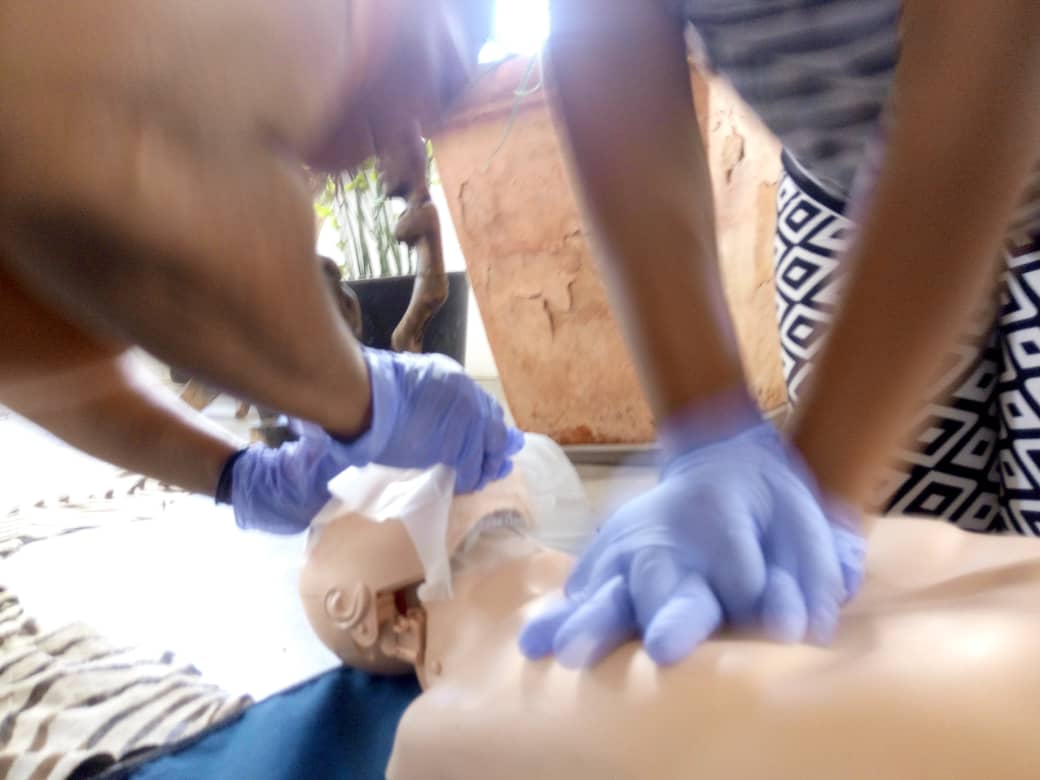 Hands-on CPR and first aid practice
